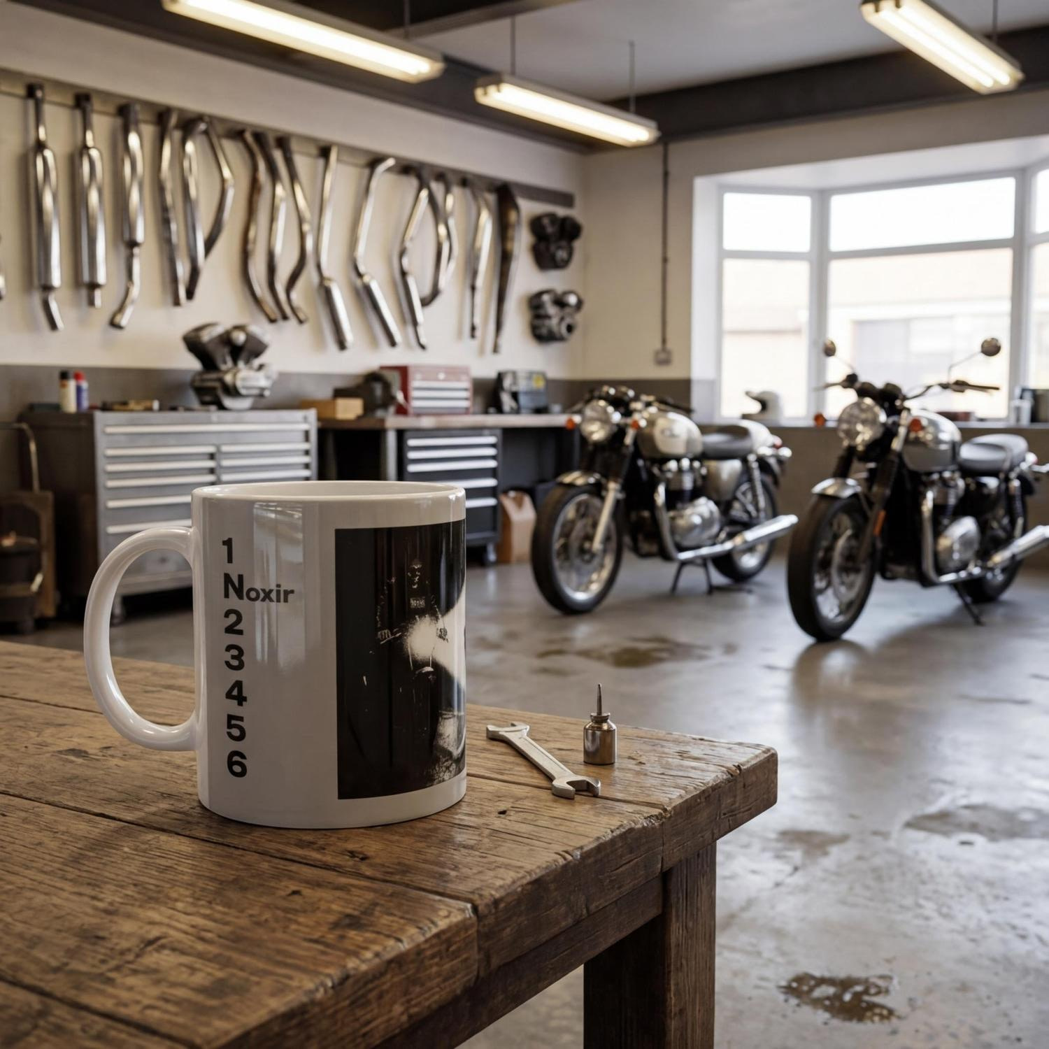 preview_default Dark Rider | White Ceramic Mug