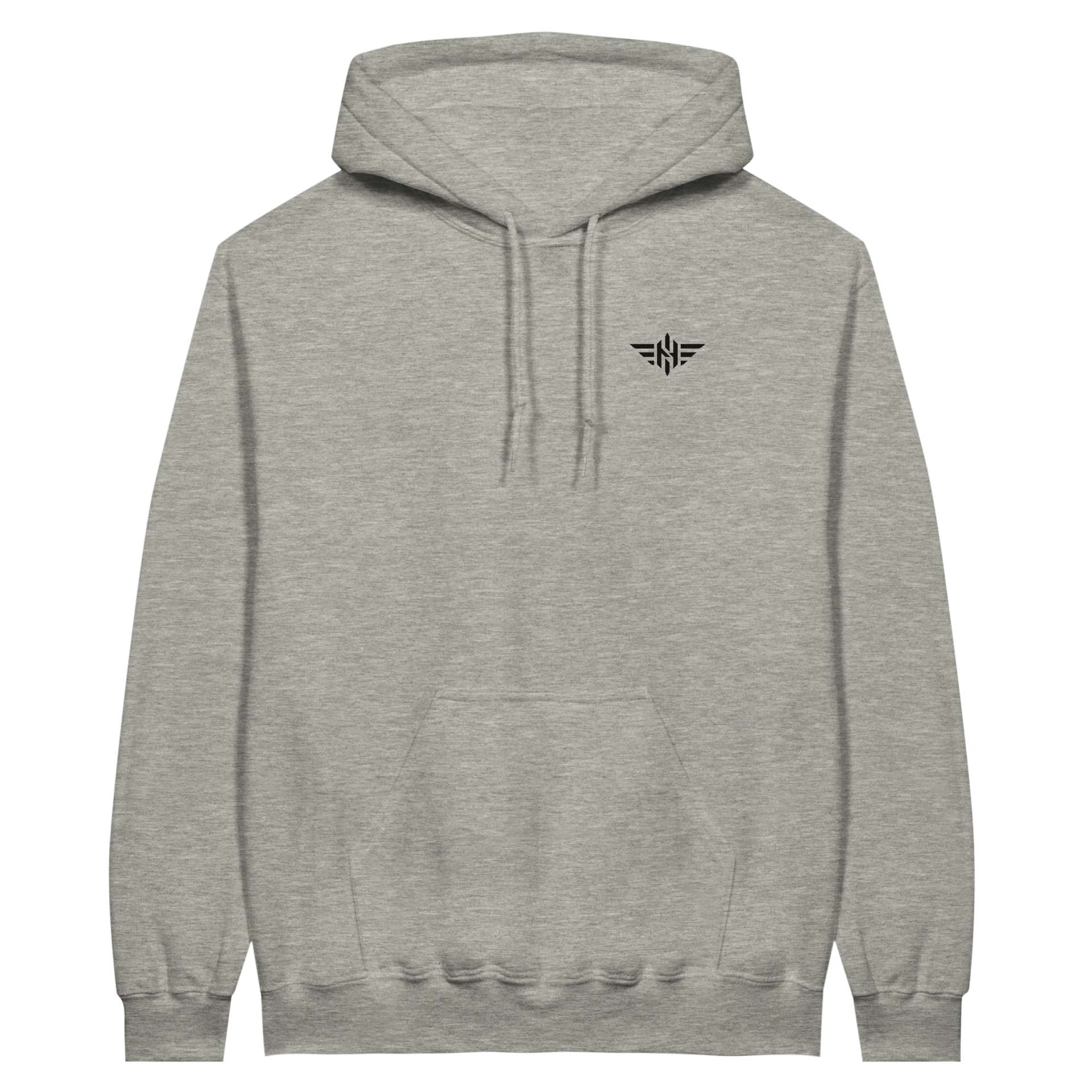 new_flatlay2_front Built, not born | Hoodie