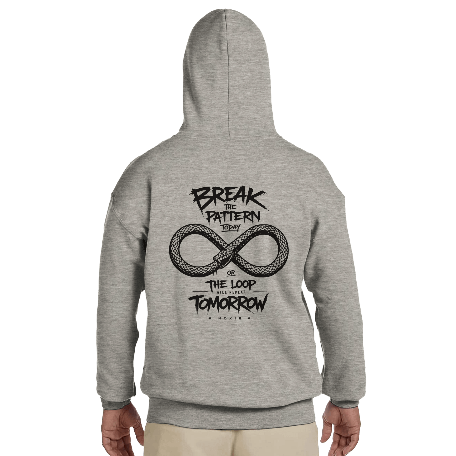 persona1_atrás Break the pattern | Hoodie